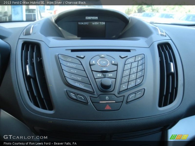 Controls of 2013 C-Max Hybrid SE