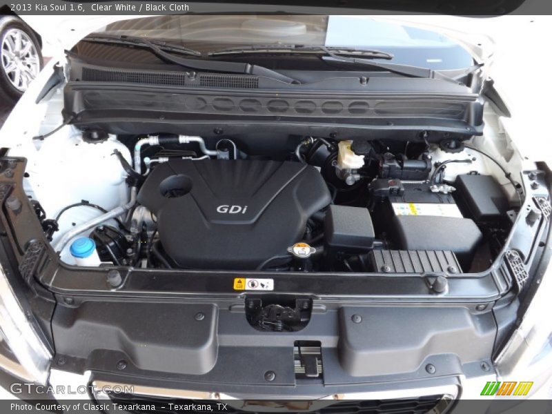  2013 Soul 1.6 Engine - 1.6 Liter DOHC 16-Valve CVVT 4 Cylinder