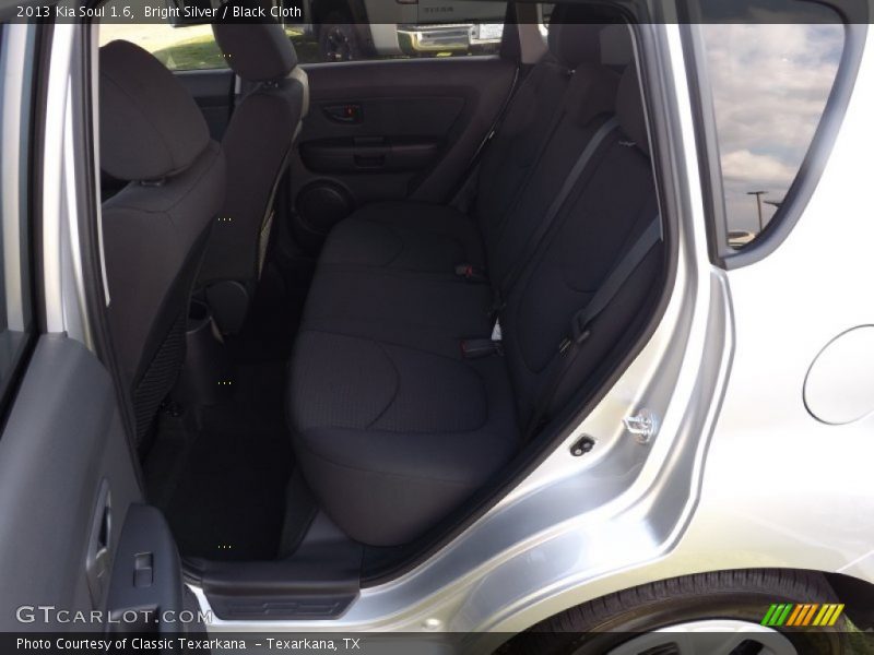 Bright Silver / Black Cloth 2013 Kia Soul 1.6