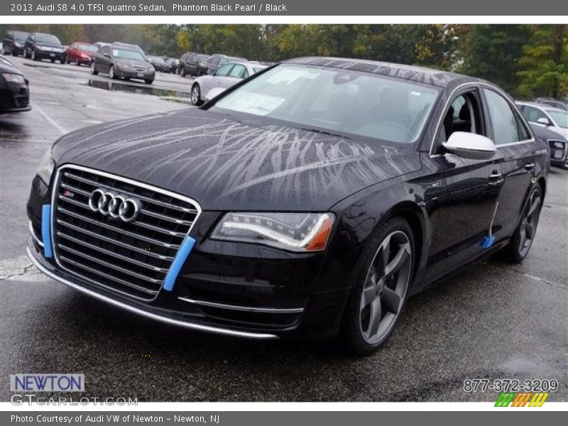 Phantom Black Pearl / Black 2013 Audi S8 4.0 TFSI quattro Sedan