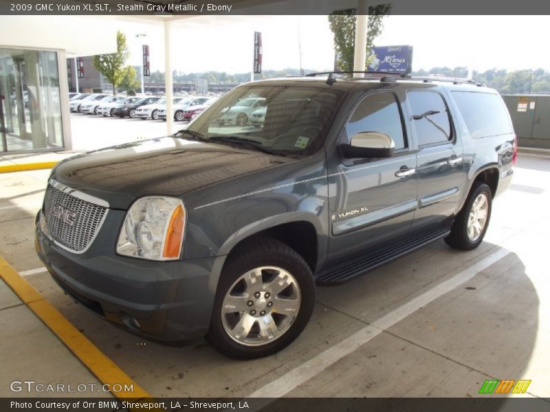 Stealth Gray Metallic / Ebony 2009 GMC Yukon XL SLT