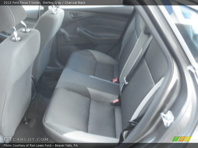 Sterling Gray / Charcoal Black 2013 Ford Focus S Sedan