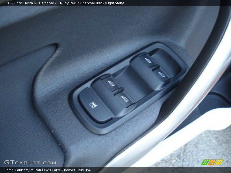 Ruby Red / Charcoal Black/Light Stone 2013 Ford Fiesta SE Hatchback