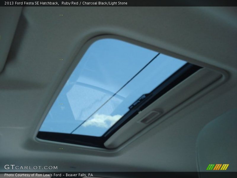 Ruby Red / Charcoal Black/Light Stone 2013 Ford Fiesta SE Hatchback