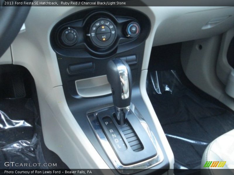 Ruby Red / Charcoal Black/Light Stone 2013 Ford Fiesta SE Hatchback