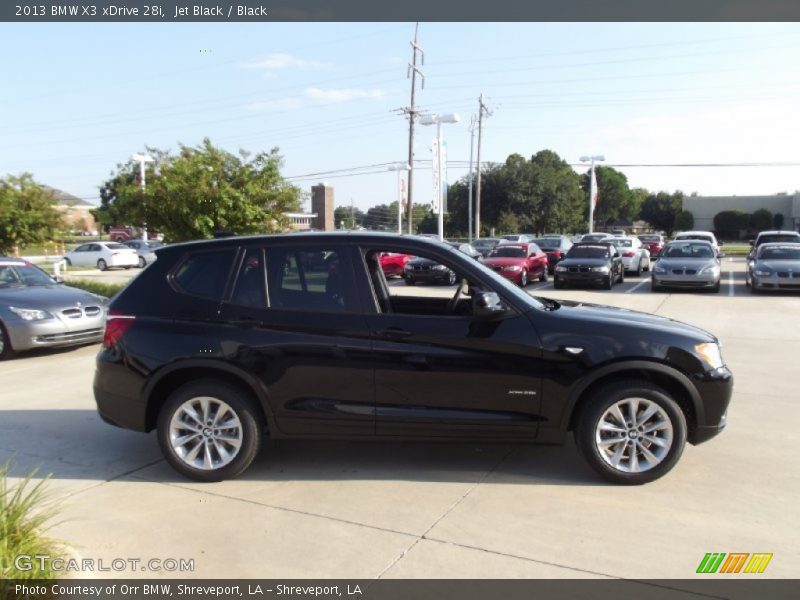 Jet Black / Black 2013 BMW X3 xDrive 28i