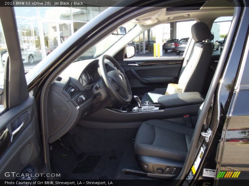 Jet Black / Black 2013 BMW X3 xDrive 28i