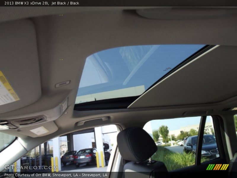 Jet Black / Black 2013 BMW X3 xDrive 28i