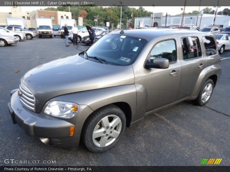 Cyber Gray Metallic / Ebony 2011 Chevrolet HHR LT