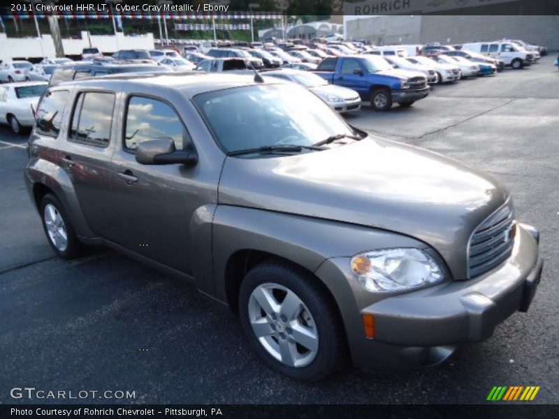 Cyber Gray Metallic / Ebony 2011 Chevrolet HHR LT