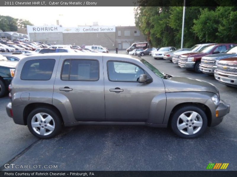 Cyber Gray Metallic / Ebony 2011 Chevrolet HHR LT