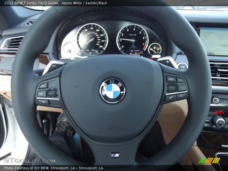  2013 7 Series 740Li Sedan Steering Wheel