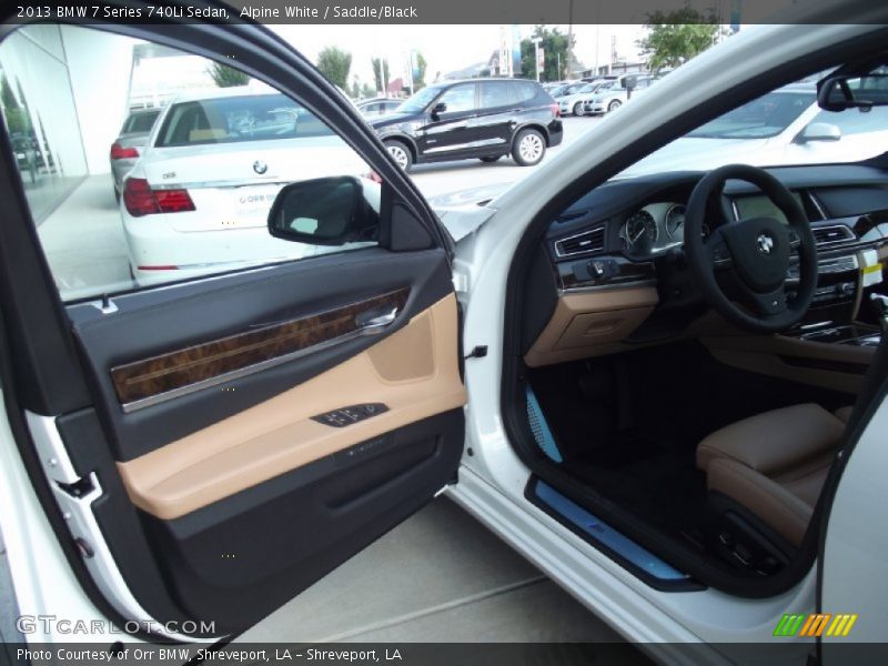  2013 7 Series 740Li Sedan Saddle/Black Interior