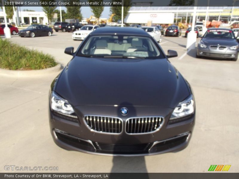 Mojave Metallic / Ivory White 2013 BMW 6 Series 640i Gran Coupe