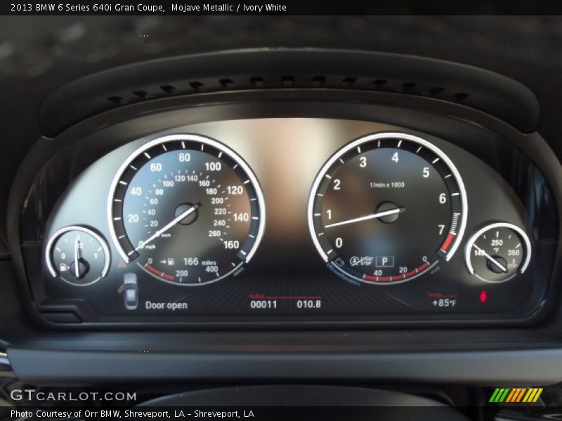 2013 6 Series 640i Gran Coupe 640i Gran Coupe Gauges