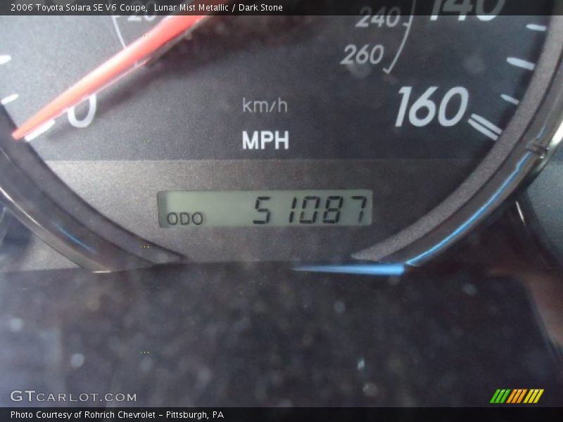 Lunar Mist Metallic / Dark Stone 2006 Toyota Solara SE V6 Coupe