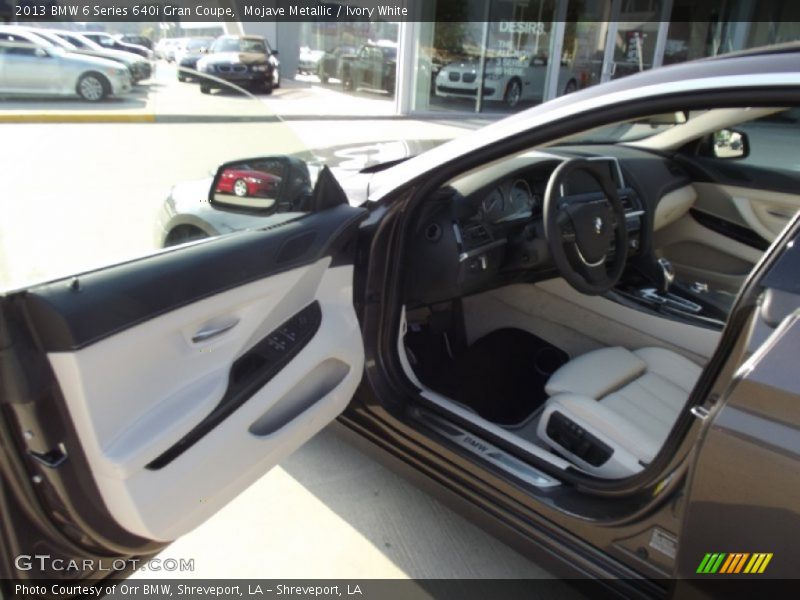 Mojave Metallic / Ivory White 2013 BMW 6 Series 640i Gran Coupe
