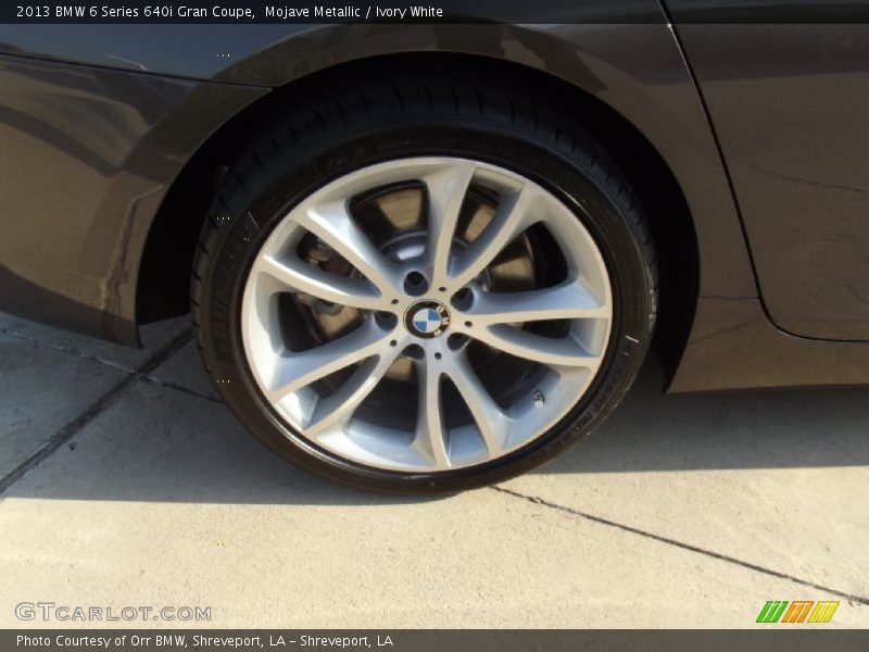  2013 6 Series 640i Gran Coupe Wheel