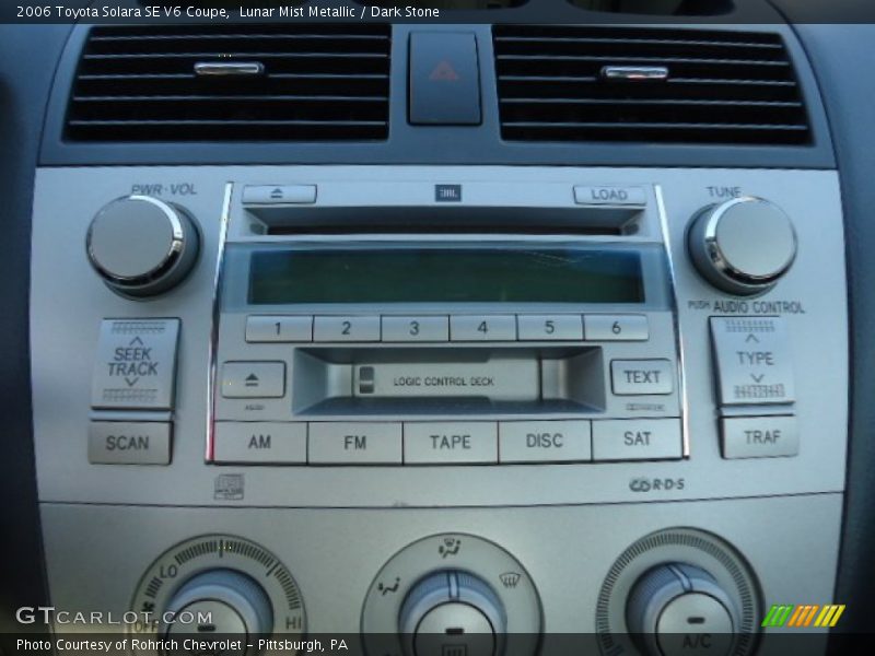 Lunar Mist Metallic / Dark Stone 2006 Toyota Solara SE V6 Coupe
