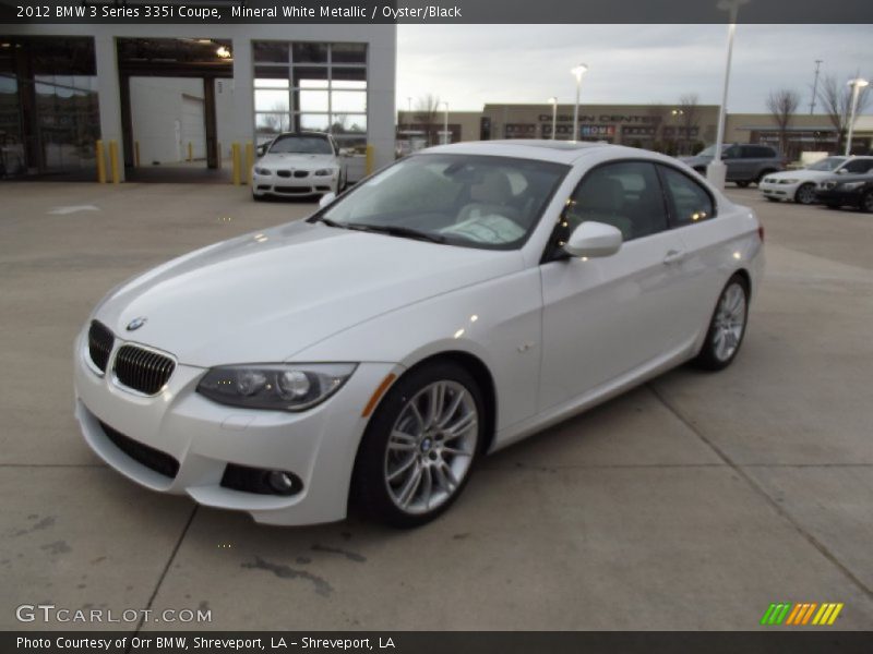Mineral White Metallic / Oyster/Black 2012 BMW 3 Series 335i Coupe