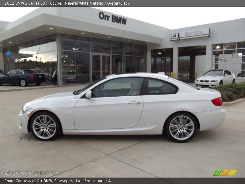 Mineral White Metallic / Oyster/Black 2012 BMW 3 Series 335i Coupe