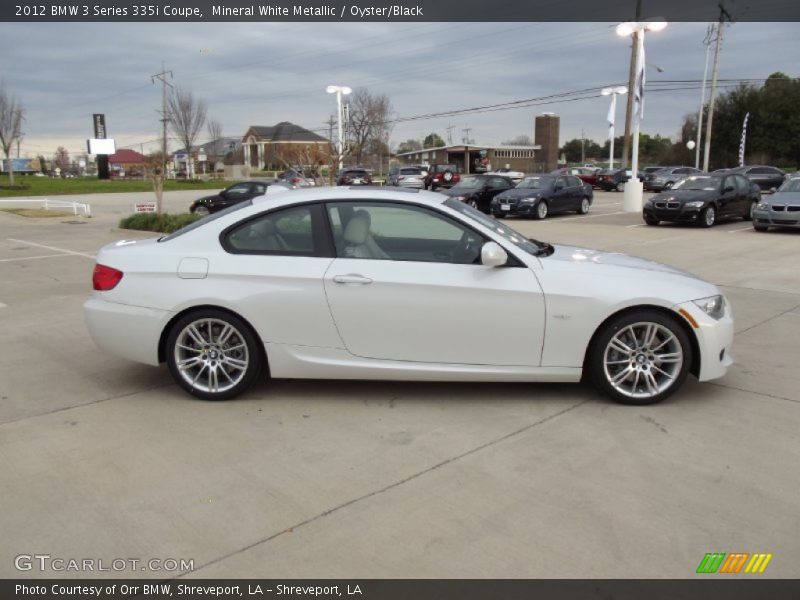 Mineral White Metallic / Oyster/Black 2012 BMW 3 Series 335i Coupe