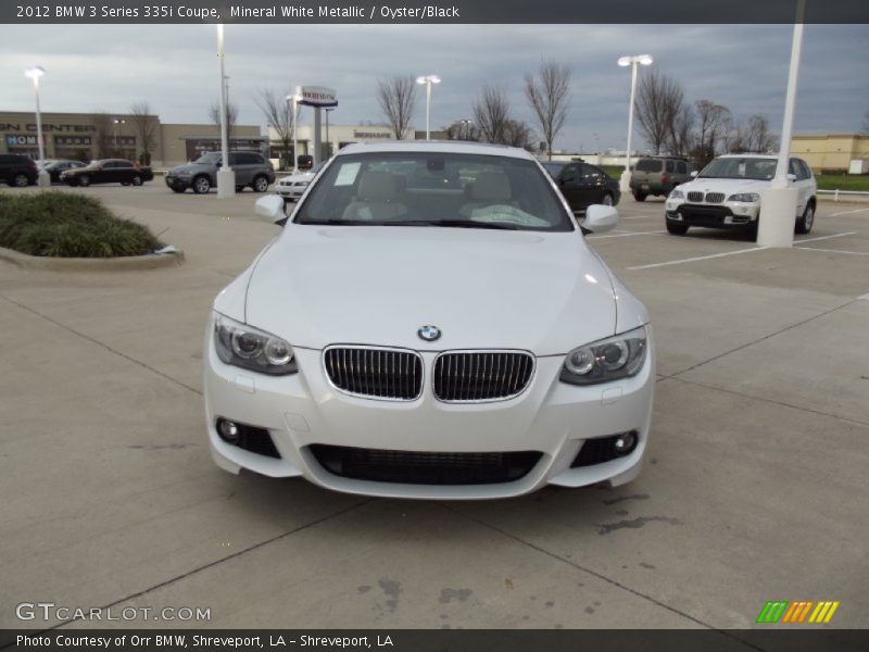 Mineral White Metallic / Oyster/Black 2012 BMW 3 Series 335i Coupe