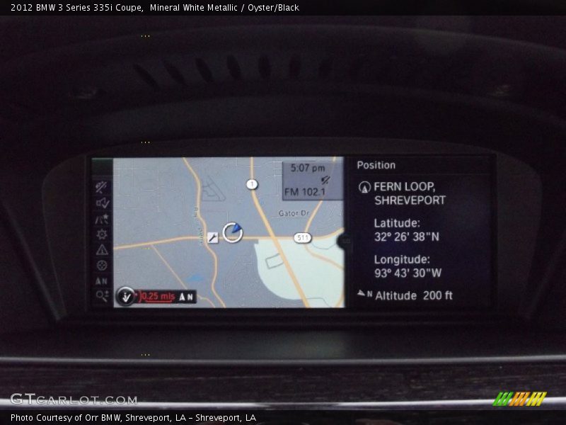 Mineral White Metallic / Oyster/Black 2012 BMW 3 Series 335i Coupe