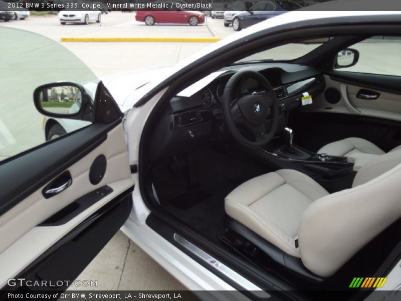 Mineral White Metallic / Oyster/Black 2012 BMW 3 Series 335i Coupe