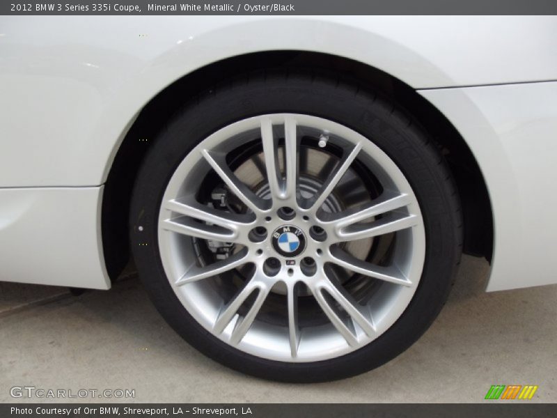 Mineral White Metallic / Oyster/Black 2012 BMW 3 Series 335i Coupe