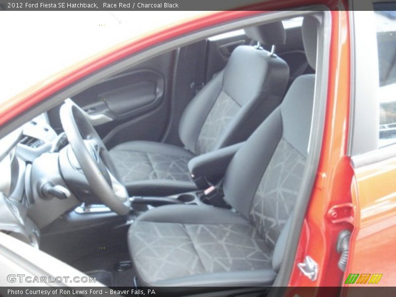 Race Red / Charcoal Black 2012 Ford Fiesta SE Hatchback