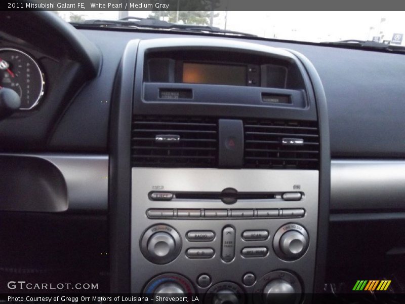 White Pearl / Medium Gray 2011 Mitsubishi Galant FE