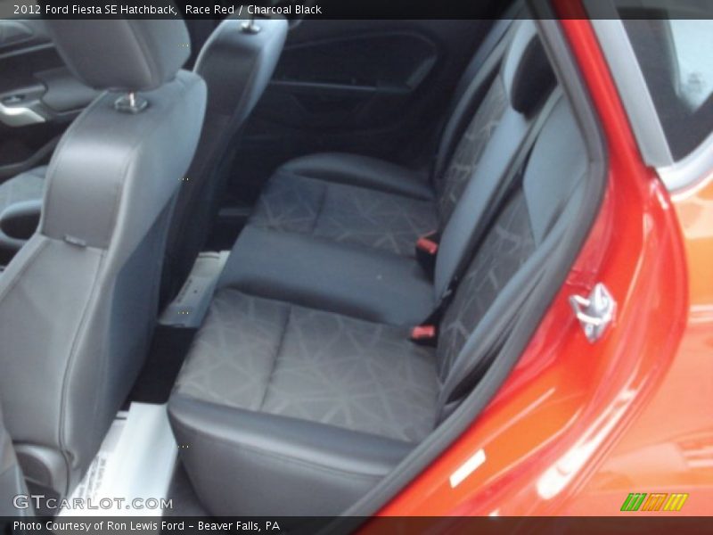 Race Red / Charcoal Black 2012 Ford Fiesta SE Hatchback