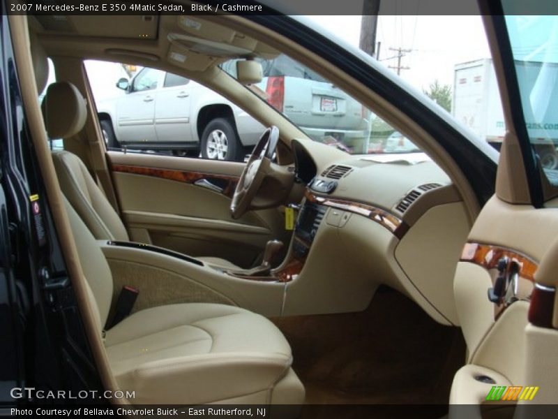 Black / Cashmere 2007 Mercedes-Benz E 350 4Matic Sedan