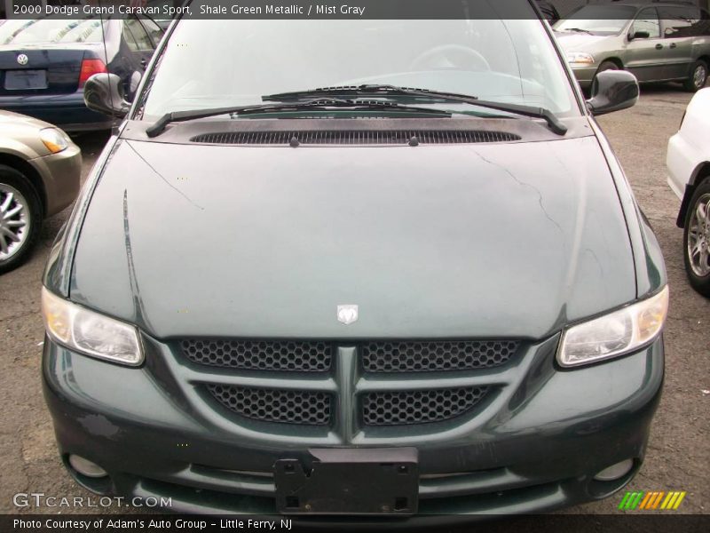 Shale Green Metallic / Mist Gray 2000 Dodge Grand Caravan Sport