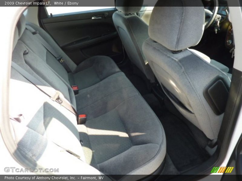 White / Ebony 2009 Chevrolet Impala LT