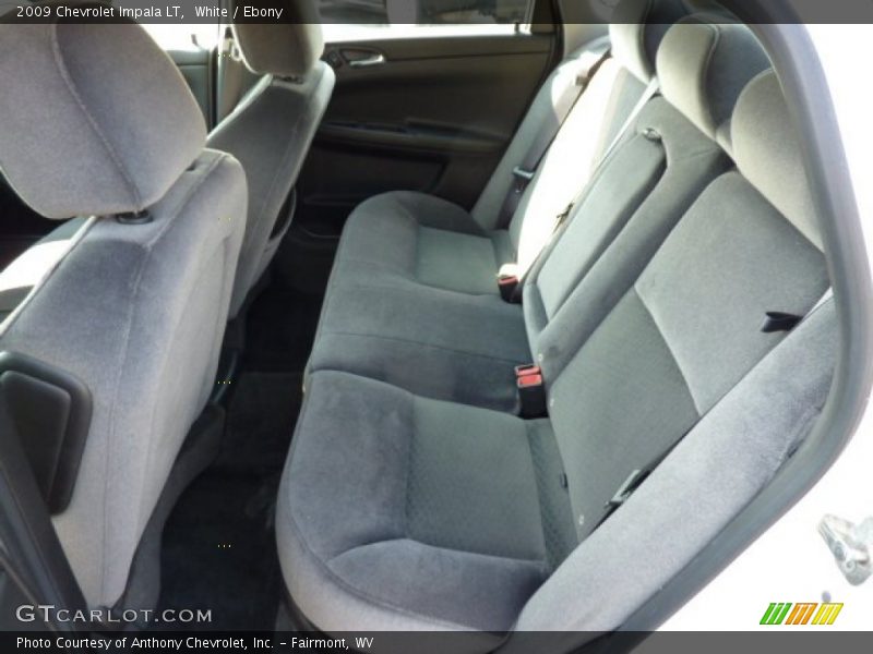 White / Ebony 2009 Chevrolet Impala LT