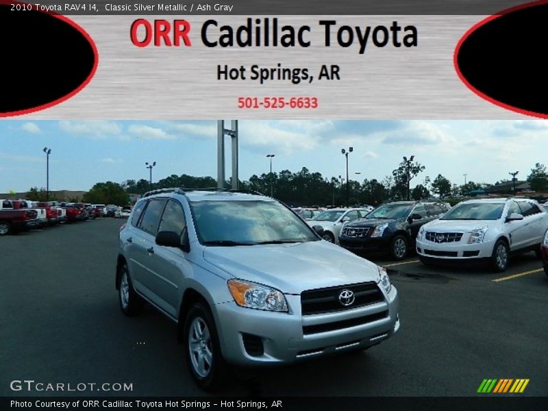 Classic Silver Metallic / Ash Gray 2010 Toyota RAV4 I4