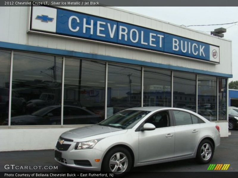 Silver Ice Metallic / Jet Black 2012 Chevrolet Cruze LT