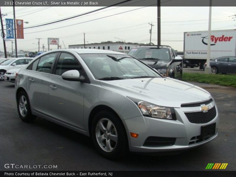 Silver Ice Metallic / Jet Black 2012 Chevrolet Cruze LT
