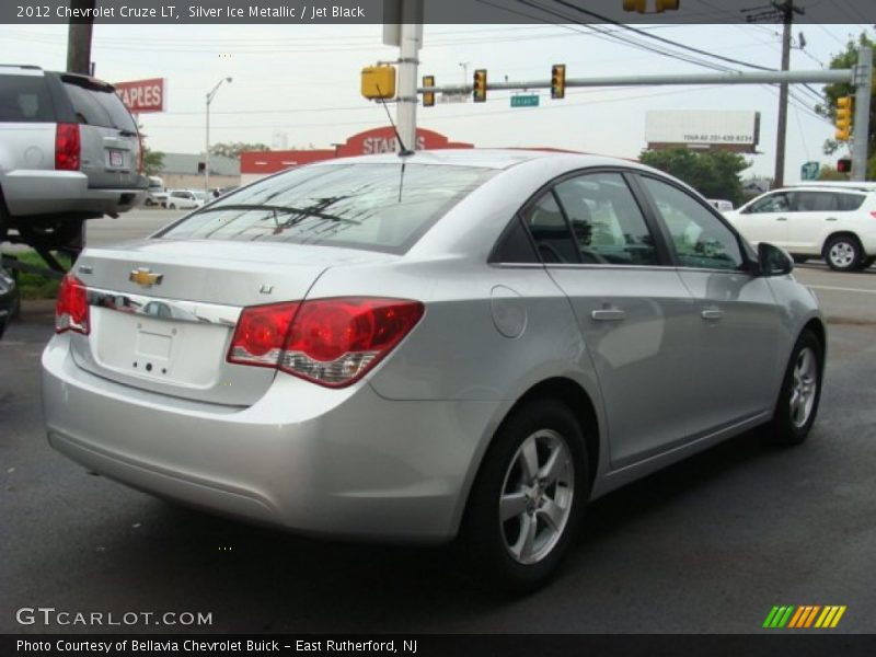 Silver Ice Metallic / Jet Black 2012 Chevrolet Cruze LT