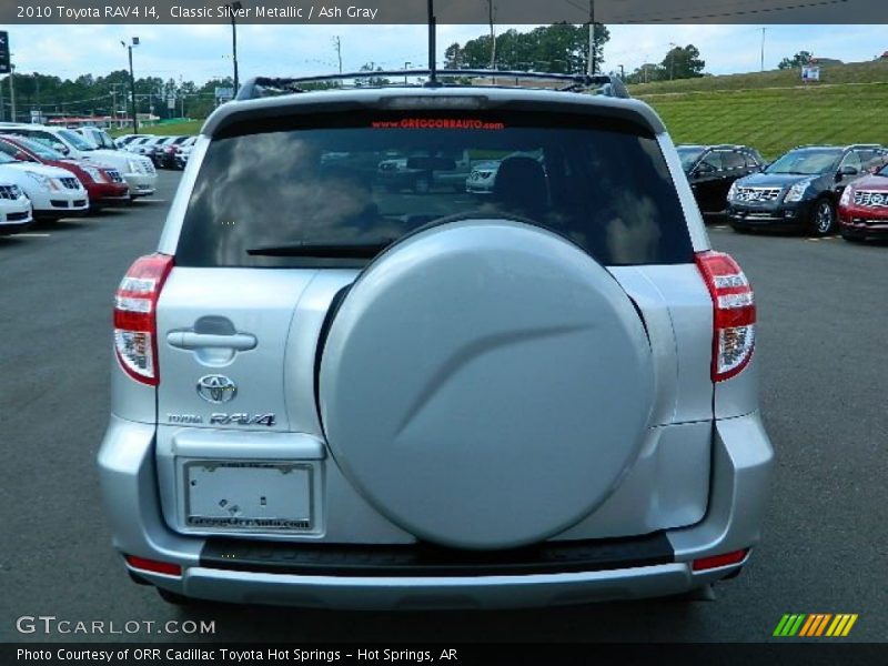 Classic Silver Metallic / Ash Gray 2010 Toyota RAV4 I4