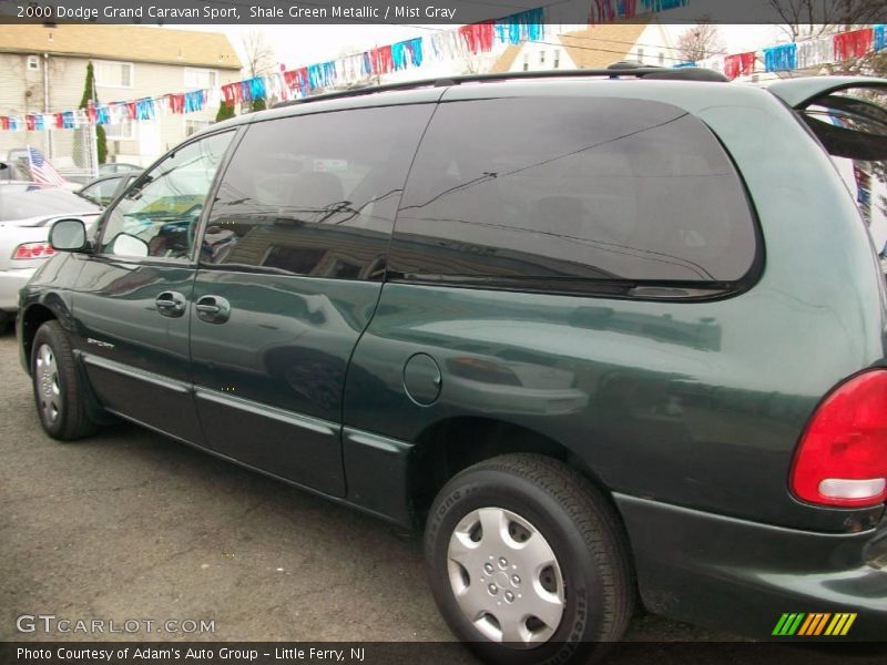 Shale Green Metallic / Mist Gray 2000 Dodge Grand Caravan Sport