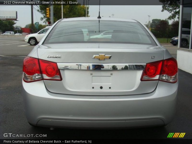 Silver Ice Metallic / Ebony 2012 Chevrolet Malibu LT