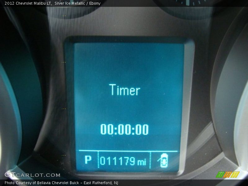Silver Ice Metallic / Ebony 2012 Chevrolet Malibu LT