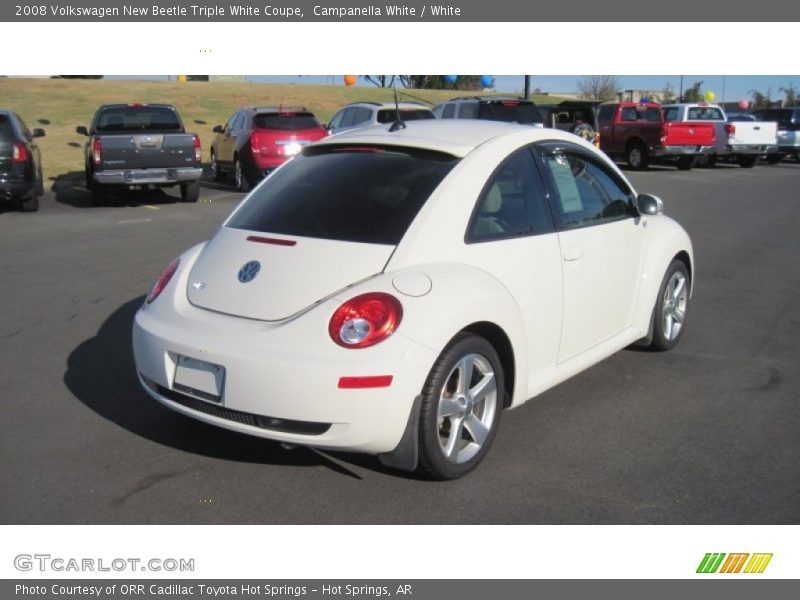 Campanella White / White 2008 Volkswagen New Beetle Triple White Coupe