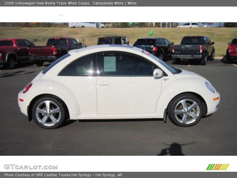 Campanella White / White 2008 Volkswagen New Beetle Triple White Coupe