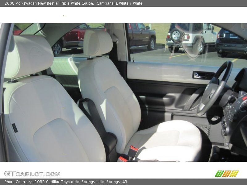 Campanella White / White 2008 Volkswagen New Beetle Triple White Coupe