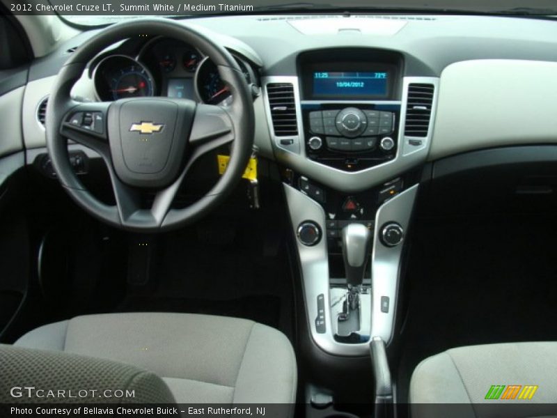 Summit White / Medium Titanium 2012 Chevrolet Cruze LT