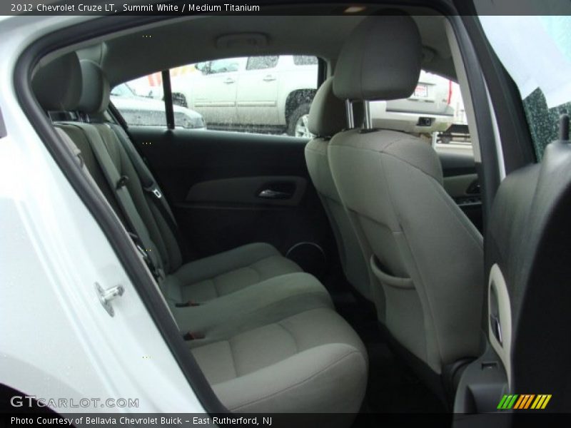 Summit White / Medium Titanium 2012 Chevrolet Cruze LT